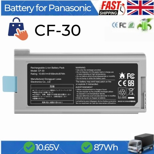 Battery for panasonic - cf-30,
