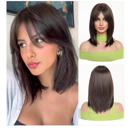 Esmee short straight brown bob - esmee,