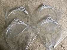 4Pcs  New Rhinestone Tiara Hair Band Hen Night Bridal Princess Crown Prom
