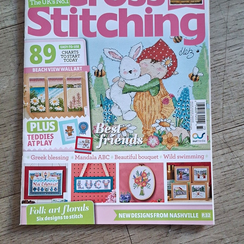Cross stitching magazine issue - magazine,