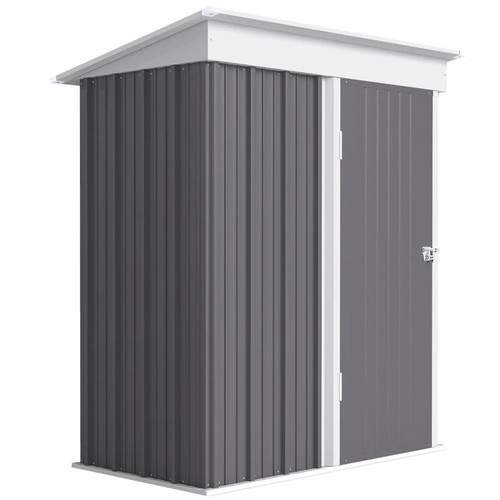 Steel garden shed - steel,