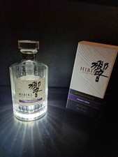 Empty Japanese Hibiki Suntory Master's Select Whisky Bottle 70cl with Box Rare