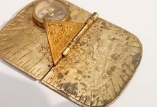 Antique Folding Brass Pocket