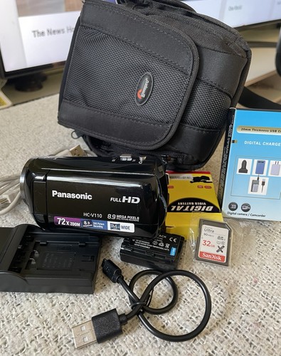 Panasonic v110 full hd - hc-v110,
