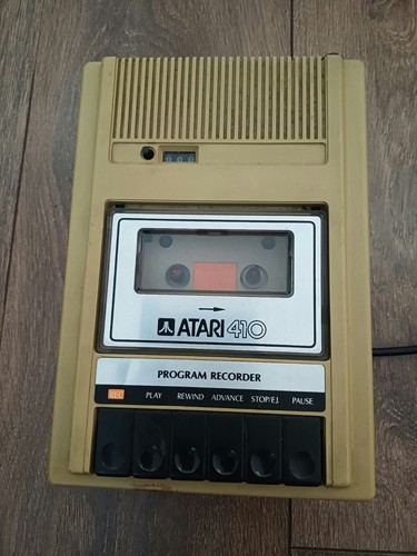 Atari 410 program recorder - atari,