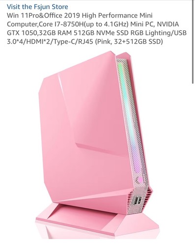 Fsjun mini computer - fsjun, pink