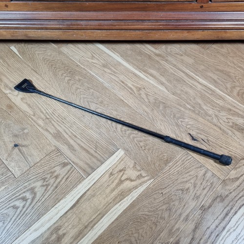 Riding crop whip leather tip - riding,