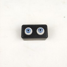 Vintage doll eyes, glass eyes, blue, 12 mm / 0.47", 1930s, Germany