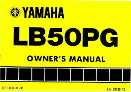 1980 yamaha lb50pg moped - 1980,