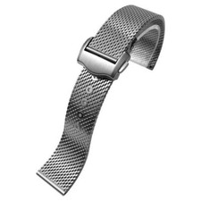Steel Mesh Strap Bracelet for Omega Speedmaster, Seamaster in Milanese 20mm#