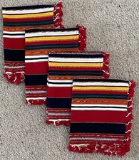 Vintage set hand woven - 4,