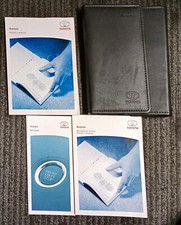 TOYOTA AVENSIS OWNER+NAVI MANUAL HANDBOOK WALLET QUICK GUIDE PRINT 2007 REF 1073