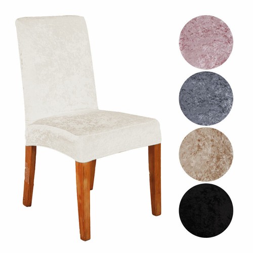 Crushed velvet dining chair - crushed,