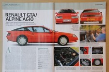 Original CSC 2024 Buyers Guide magazine article: RENAULT GTA/ALPINE A610