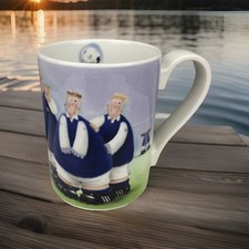 Portmeirion Football Design Mug Cup By Rob Scotton