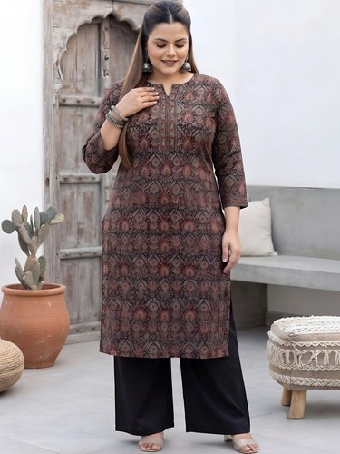 Indian women black cotton - women,