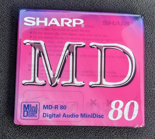 Sharp mini disc - mini, -r