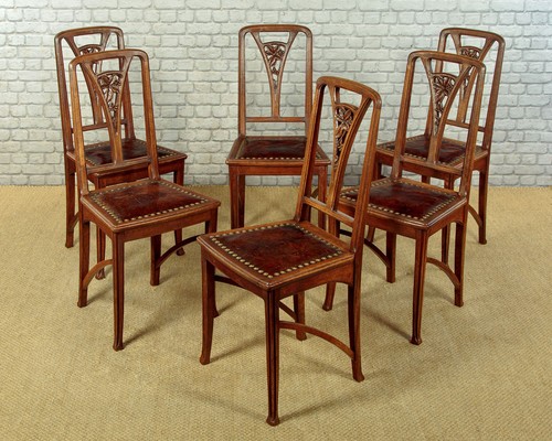 Antique set six - six, art