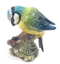 Beswick Garden Birds Blue Tit 992 Vintage Collectable Figurine Gloss Finish