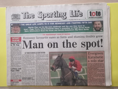 The sporting life newspaper - the,