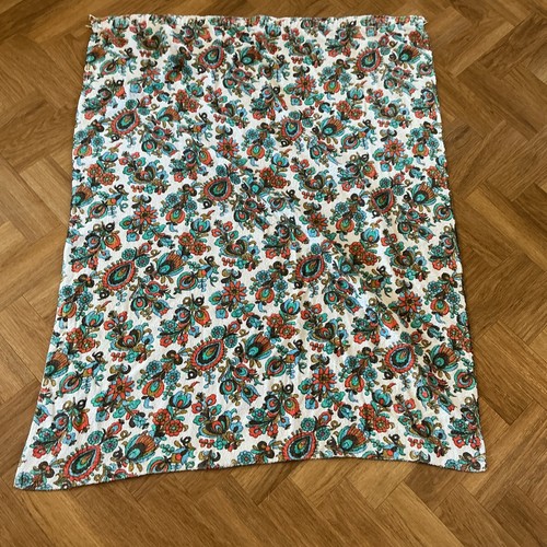 Vintage floral white - white, single