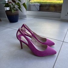 Faith Pink High Heeled Suede