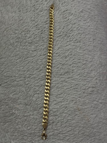 18ct yellow gold curb - yellow,