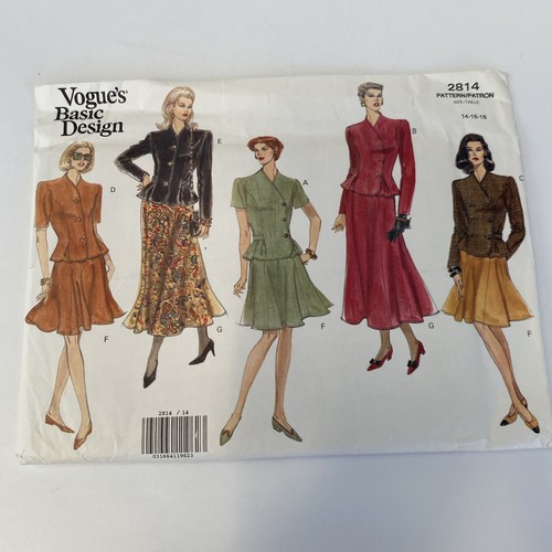 Vogue 2814 sewing - vogue, pattern