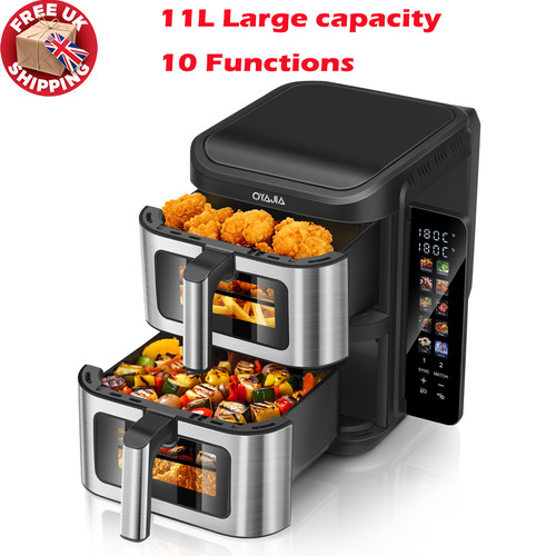 Air fryer 11l dual - fryer, zone