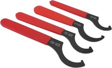 4pcs Coil Over Wrench Shock Spanner Universal Adjustable C Shape Wrenches Tool