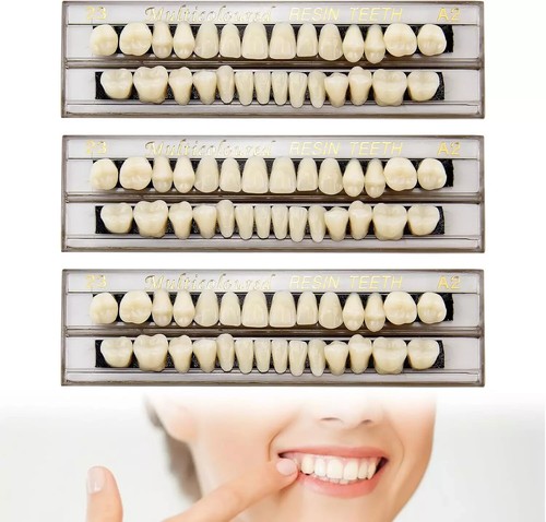 84pcs false teeth fake - false,