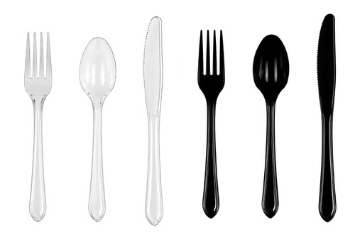 150 clear plastic cutlery - cutlery, set