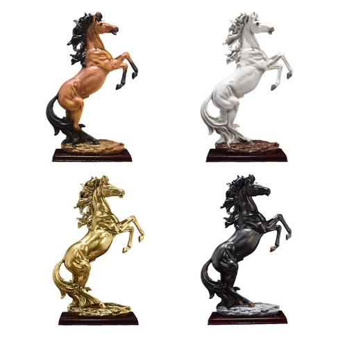 Standing horse statue - statue,