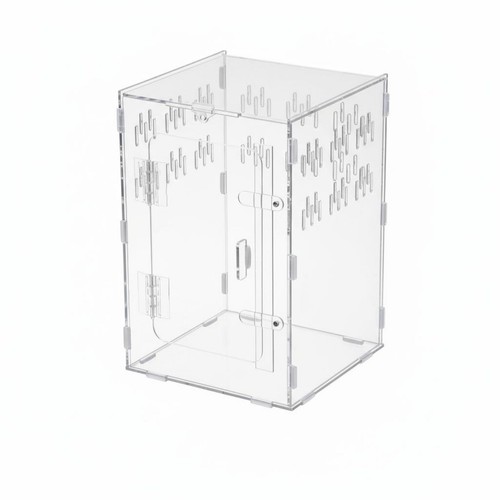 Acrylic amphibian box - acrylic,