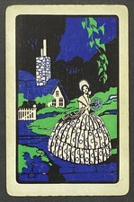 Pretty Lady Art Deco Vintage