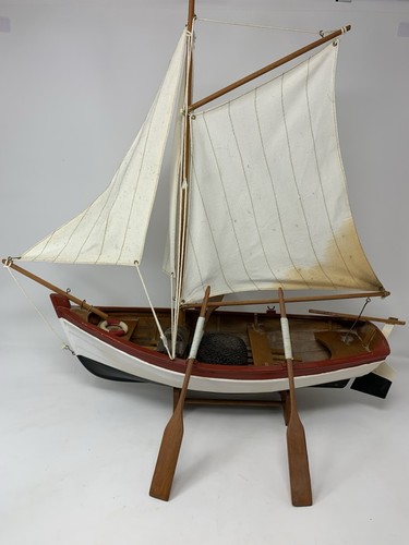 Vintage wooden sailing - wooden, boat