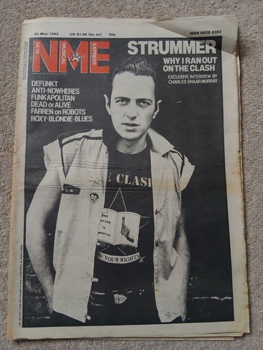 Nme music newspaper - newspaper, may