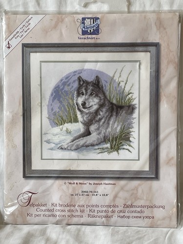 Vervaco cross stitch kit - vervaco, wolf