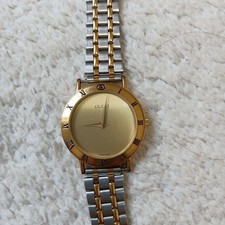 GUCCI 3000.2.M Gold Watch