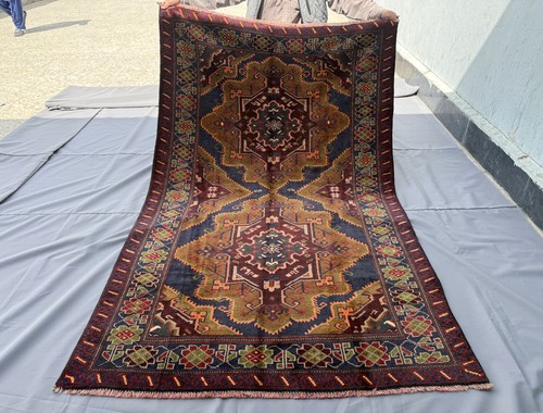 Antique afghan baluchi area - antique,