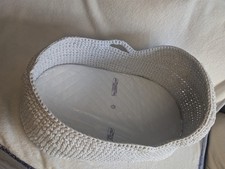 Handmade Moses Basket Made With Recycled Yarn