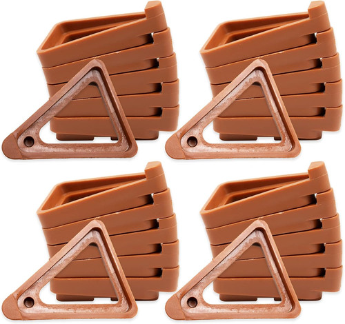 Terracotta pot feet - 24, pack
