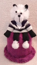 Knitted Toilet Roll Cover