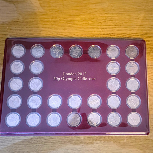 London 2012 olympic 50p coin - 2012,
