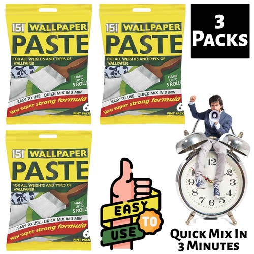 Roll wallpaper paste - 3x, 5