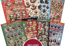 Hunkydory - CHRISTMAS DOG TALES -  DECOUPAGE Toppers 2024 - SEE 8 OPTIONS