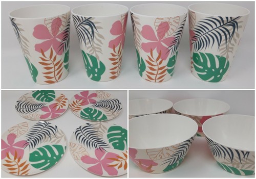Melamine plates bowls tumblers - plates,