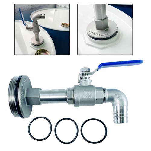 Drum faucet dn50 - drum, leakproof