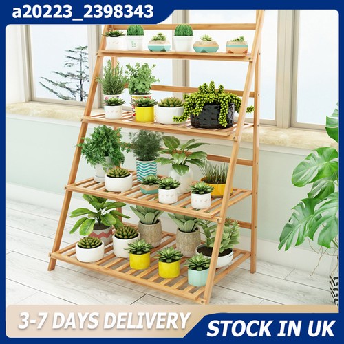 Wooden plant stand planter - wooden,