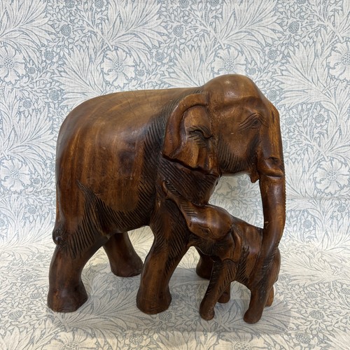 Vintage large carved solid - vintage,
